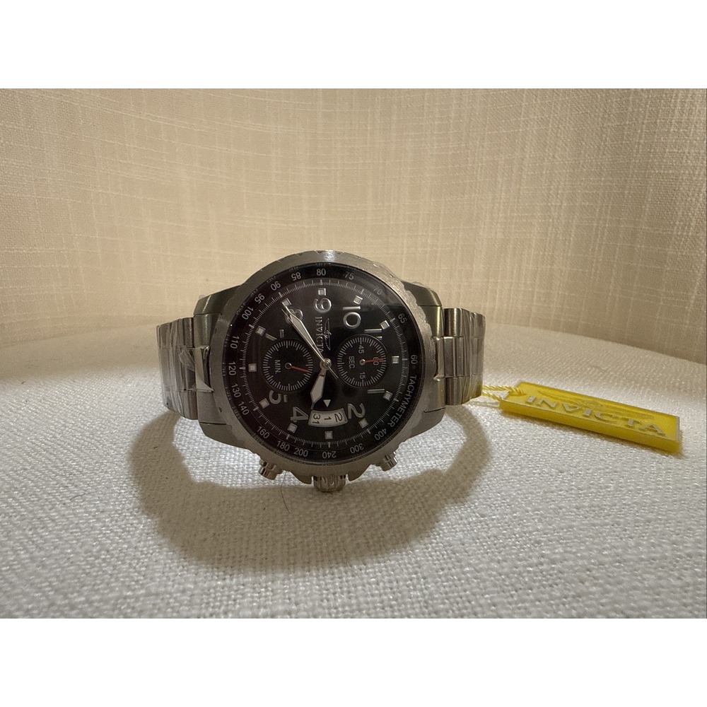 Invicta Specialty Making History Tritnite night glow model # 13783‎ Silver/Black